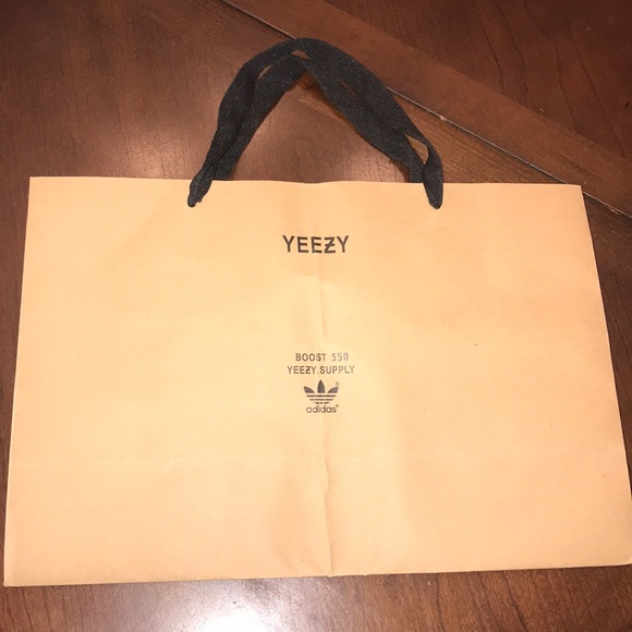 yeezy paper bag